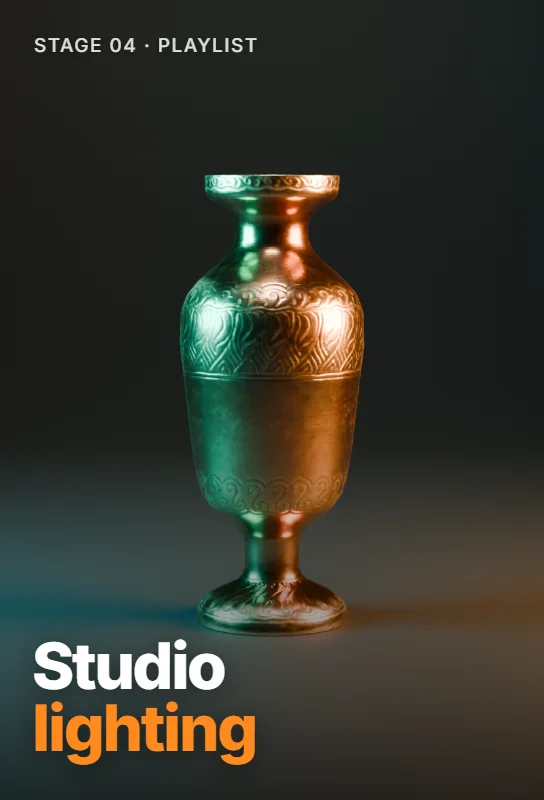 Glass bottle product shot with rim lights
