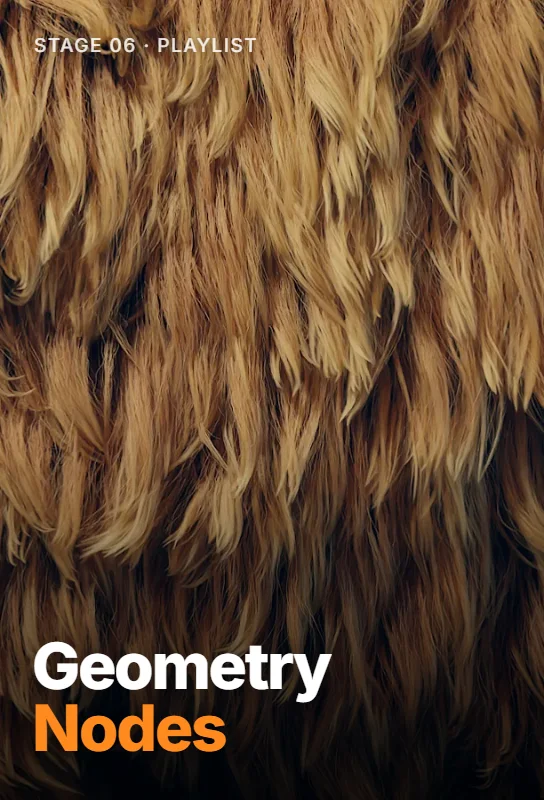 Geometry Nodes field of instanced columns